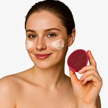 Bubblux silicone facial cleansing brush by Ecowell – OEM and ODM manufacturer in Korea